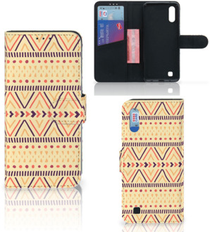 B2Ctelecom Samsung Galaxy M10 Telefoon Hoesje Aztec Yellow