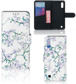 B2Ctelecom Samsung Galaxy M10 Uniek Hoesje Blossom White