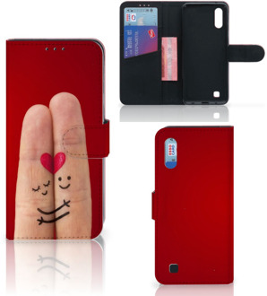 B2Ctelecom Samsung Galaxy M10 Wallet Case met Pasjes Liefde