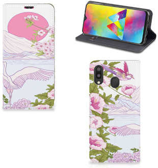 B2Ctelecom Samsung Galaxy M20 Hoesje maken Bird Standing