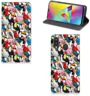 B2Ctelecom Samsung Galaxy M20 Hoesje maken Birds