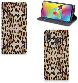 B2Ctelecom Samsung Galaxy M20 Hoesje maken Leopard