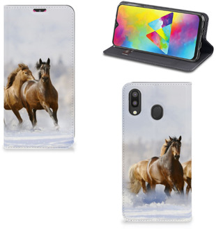 B2Ctelecom Samsung Galaxy M20 Hoesje maken Paarden