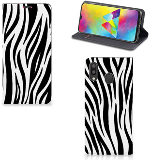 B2Ctelecom Samsung Galaxy M20 Hoesje maken Zebra