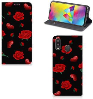 B2Ctelecom Samsung Galaxy M20 Magnet Case Valentine Design