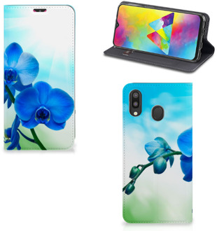 B2Ctelecom Samsung Galaxy M20 Smart Cover Orchidee Blauw