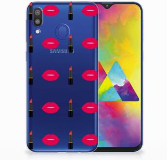 B2Ctelecom Samsung Galaxy M20 TPU bumper Lipstick Kiss