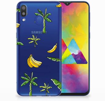 B2Ctelecom Samsung Galaxy M20 TPU Hoesje Design Banana Tree