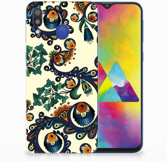 B2Ctelecom Samsung Galaxy M20 TPU Hoesje Design Barok Flower