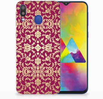 B2Ctelecom Samsung Galaxy M20 TPU Hoesje Design Barok Pink