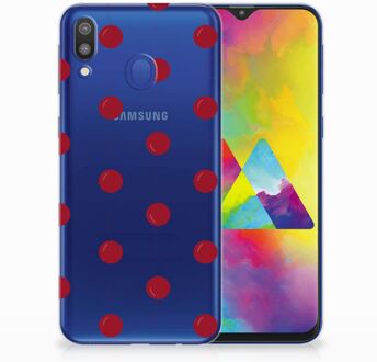 B2Ctelecom Samsung Galaxy M20 TPU Hoesje Design Cherries