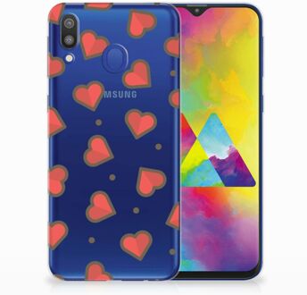 B2Ctelecom Samsung Galaxy M20 TPU Hoesje Design Hearts