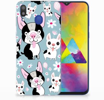 B2Ctelecom Samsung Galaxy M20 TPU Hoesje Design Hondjes