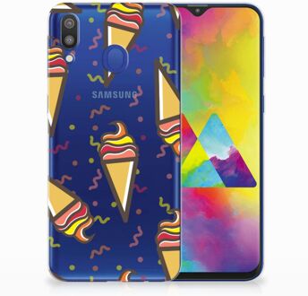 B2Ctelecom Samsung Galaxy M20 TPU Hoesje Design Icecream