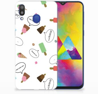 B2Ctelecom Samsung Galaxy M20 TPU Hoesje Design IJsjes