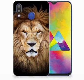 B2Ctelecom Samsung Galaxy M20 TPU Hoesje Design Leeuw