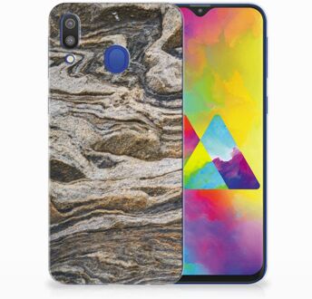 B2Ctelecom Samsung Galaxy M20 TPU Hoesje Design Steen