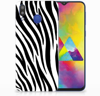 B2Ctelecom Samsung Galaxy M20 TPU Hoesje Design Zebra