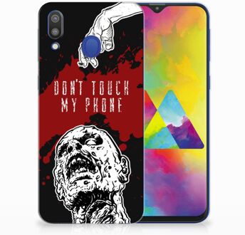 B2Ctelecom Samsung Galaxy M20 TPU Hoesje Design Zombie Blood