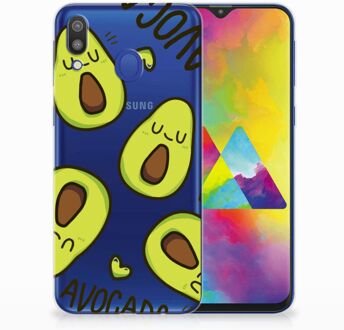 B2Ctelecom Samsung Galaxy M20 Uniek TPU Hoesje Avocado Singing