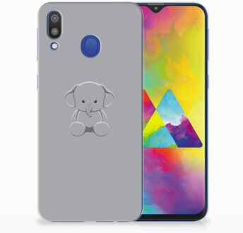 B2Ctelecom Samsung Galaxy M20 Uniek TPU Hoesje Baby Olifant