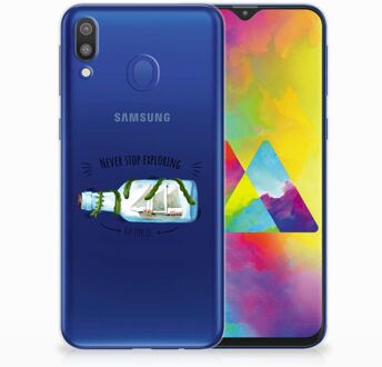 B2Ctelecom Samsung Galaxy M20 Uniek TPU Hoesje Boho Bottle