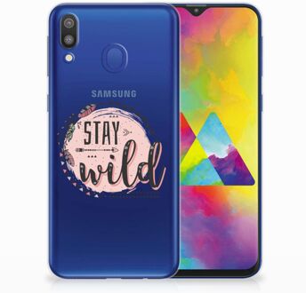 B2Ctelecom Samsung Galaxy M20 Uniek TPU Hoesje Boho Stay Wild