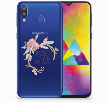 B2Ctelecom Samsung Galaxy M20 Uniek TPU Hoesje Boho Text