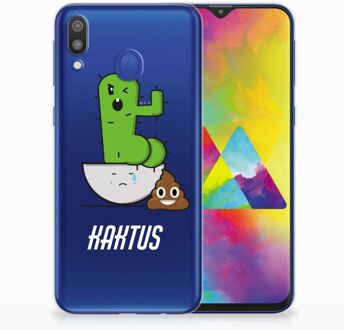 B2Ctelecom Samsung Galaxy M20 Uniek TPU Hoesje Cactus Poo