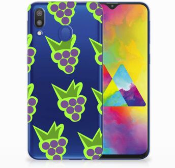 B2Ctelecom Samsung Galaxy M20 Uniek TPU Hoesje Druiven