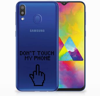 B2Ctelecom Samsung Galaxy M20 Uniek TPU Hoesje Finger DTMP