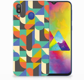 B2Ctelecom Samsung Galaxy M20 Uniek TPU Hoesje Funky Retro