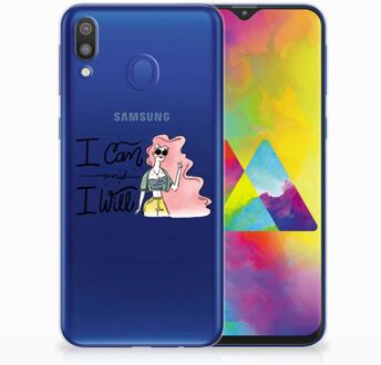 B2Ctelecom Samsung Galaxy M20 Uniek TPU Hoesje i Can