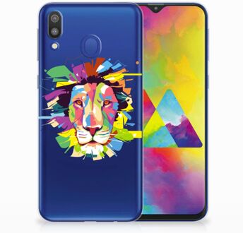 B2Ctelecom Samsung Galaxy M20 Uniek TPU Hoesje Lion Color