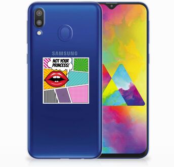 B2Ctelecom Samsung Galaxy M20 Uniek TPU Hoesje Popart Princess