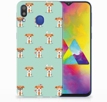 B2Ctelecom Samsung Galaxy M20 Uniek TPU Hoesje Pups