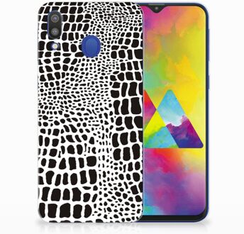 B2Ctelecom Samsung Galaxy M20 Uniek TPU Hoesje Slangenprint