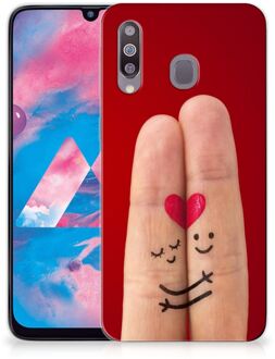 B2Ctelecom Samsung Galaxy M30 Silicone Back Cover Liefde