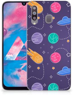 B2Ctelecom Samsung Galaxy M30 Silicone Back Cover Space