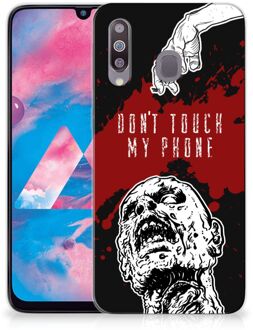 B2Ctelecom Samsung Galaxy M30 Silicone-hoesje Zombie Blood