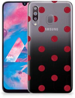 B2Ctelecom Samsung Galaxy M30 Siliconen Case Cherries