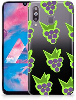 B2Ctelecom Samsung Galaxy M30 Siliconen Case Druiven