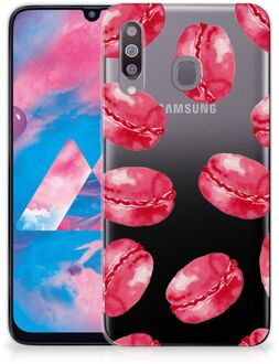 B2Ctelecom Samsung Galaxy M30 Siliconen Case Pink Macarons