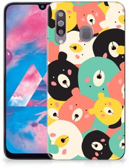 B2Ctelecom Samsung Galaxy M30 Telefoonhoesje met Naam Bears