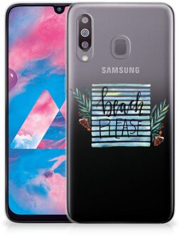 B2Ctelecom Samsung Galaxy M30 Telefoonhoesje met Naam Boho Beach