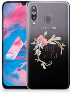 B2Ctelecom Samsung Galaxy M30 Telefoonhoesje met Naam Boho Text