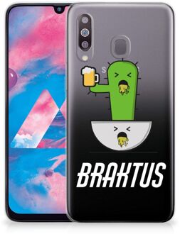 B2Ctelecom Samsung Galaxy M30 Telefoonhoesje met Naam Braktus