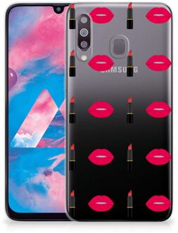 B2Ctelecom Samsung Galaxy M30 TPU bumper Lipstick Kiss