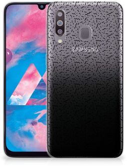 B2Ctelecom Samsung Galaxy M30 TPU bumper Stripes Dots