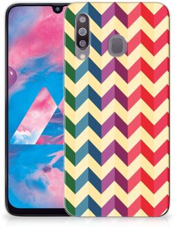 B2Ctelecom Samsung Galaxy M30 TPU bumper Zigzag Color